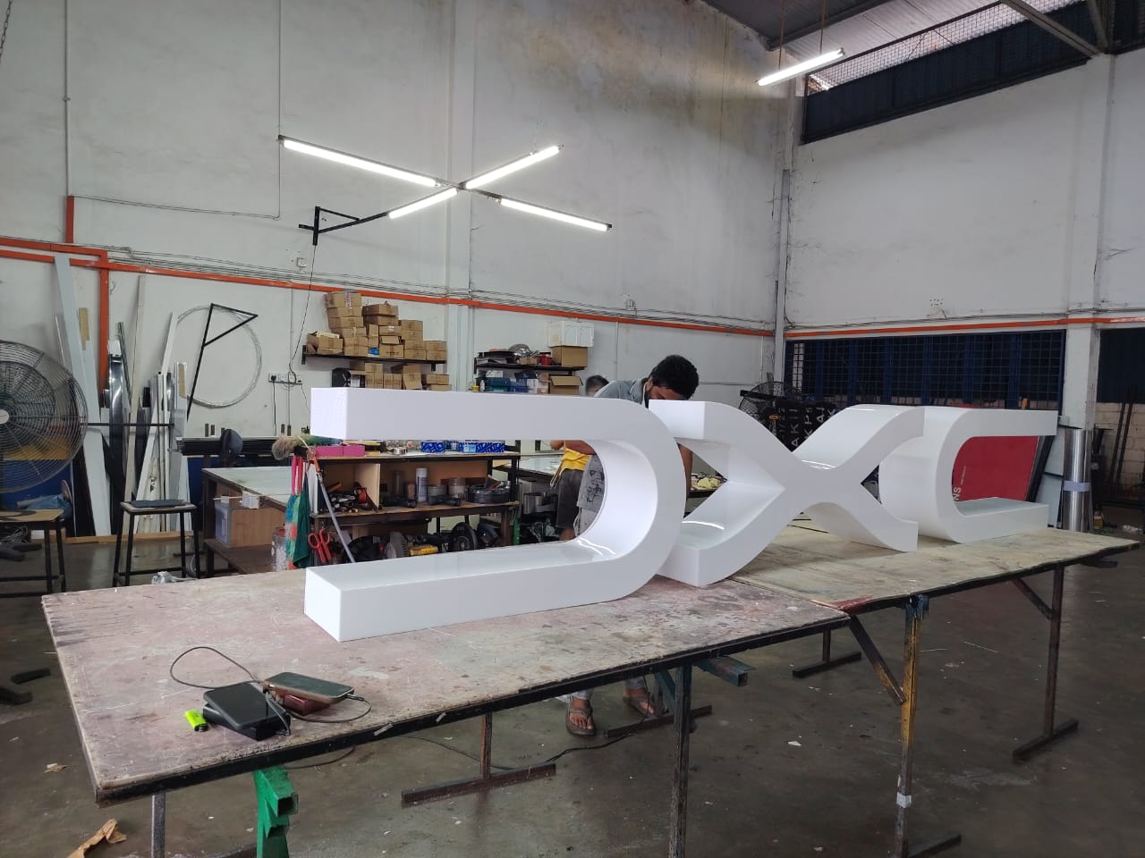 Indoor Acrylic Signage With Led